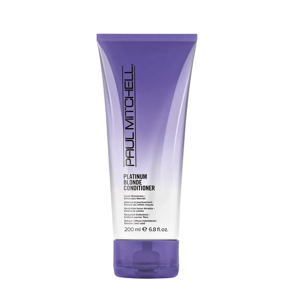 Geltonus tonus neutralizuojantis kondicionierius Paul Mitchell Platinum Blonde 200 ml.